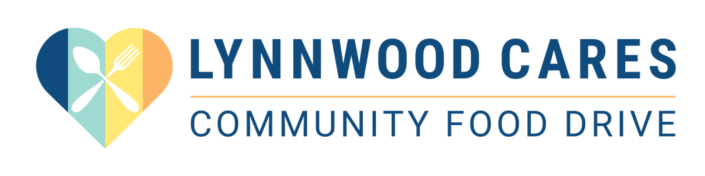 Lynnwood Cares Community Food Drive Logo